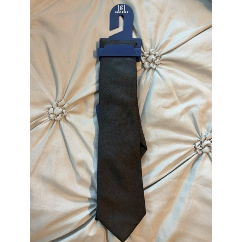 Men's Black George Tie OS New